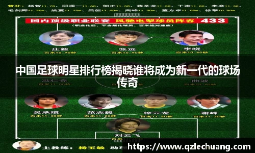 中国足球明星排行榜揭晓谁将成为新一代的球场传奇