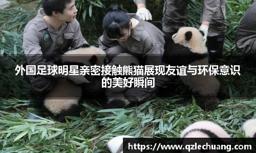 外国足球明星亲密接触熊猫展现友谊与环保意识的美好瞬间